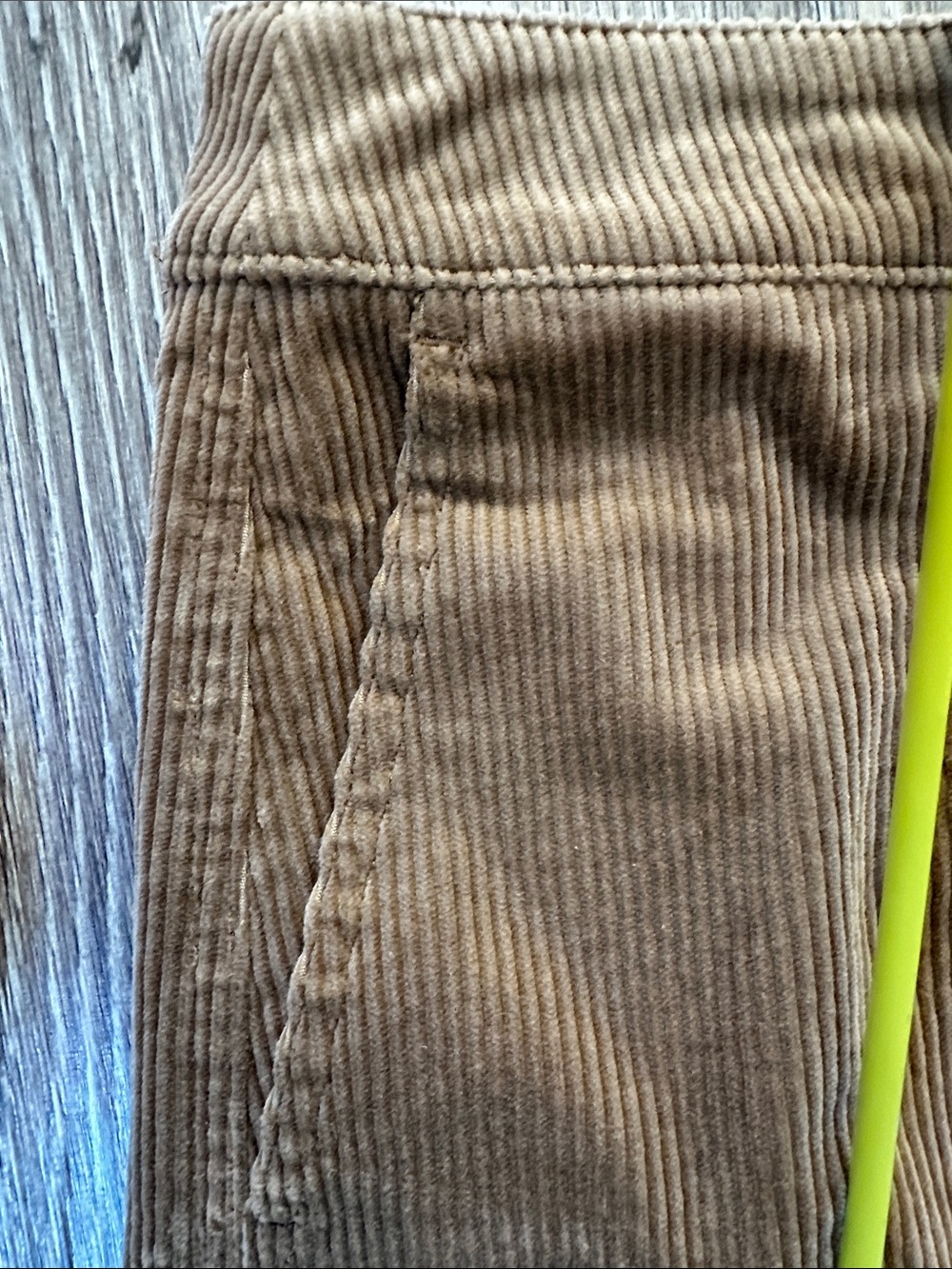 Boden Tan Loght Brown Corduroy A-Line Midi Joy Skirt size 12 Excellent - Picture 7 of 9